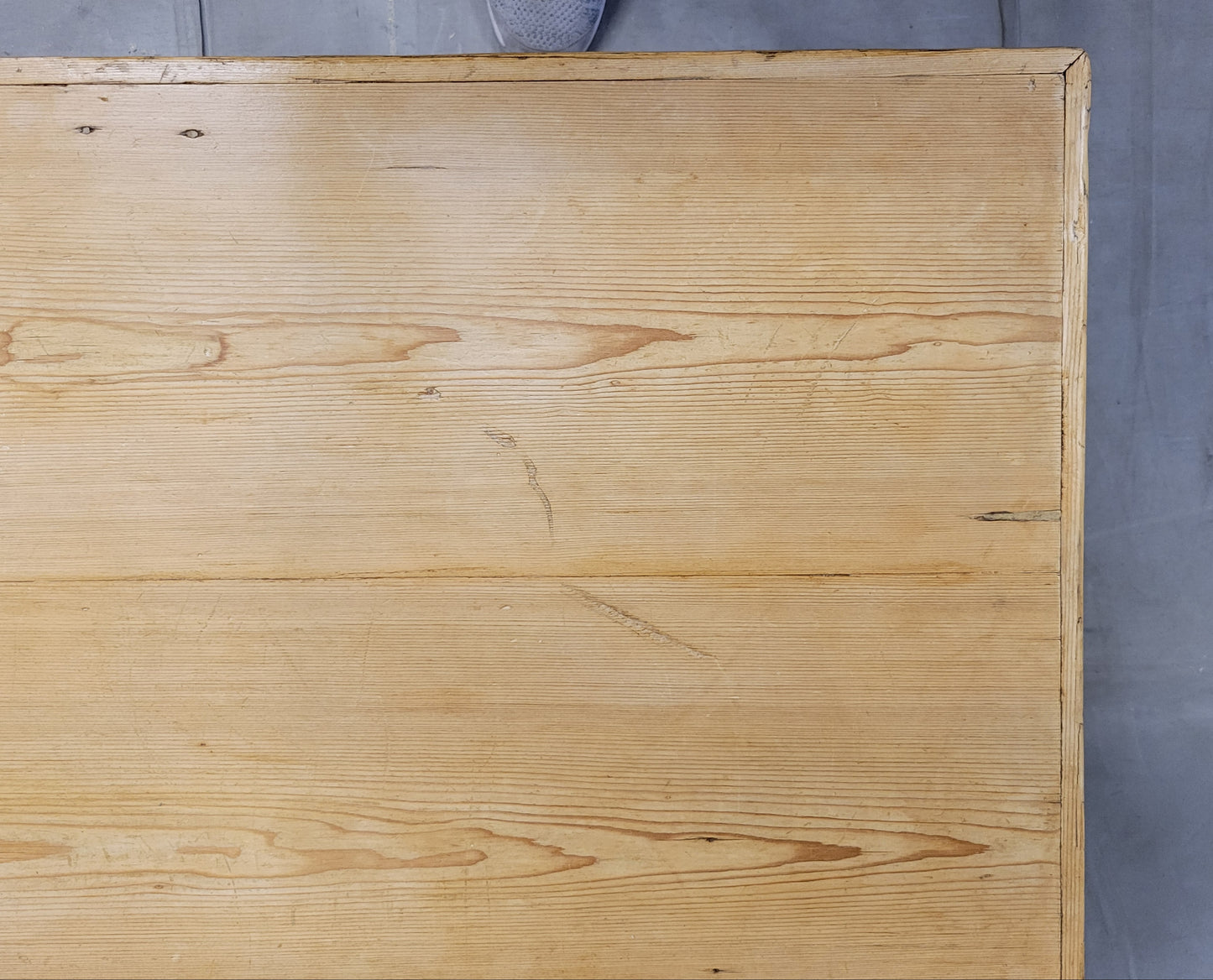 Antique Eastern European Natural Pine Blanket Chest