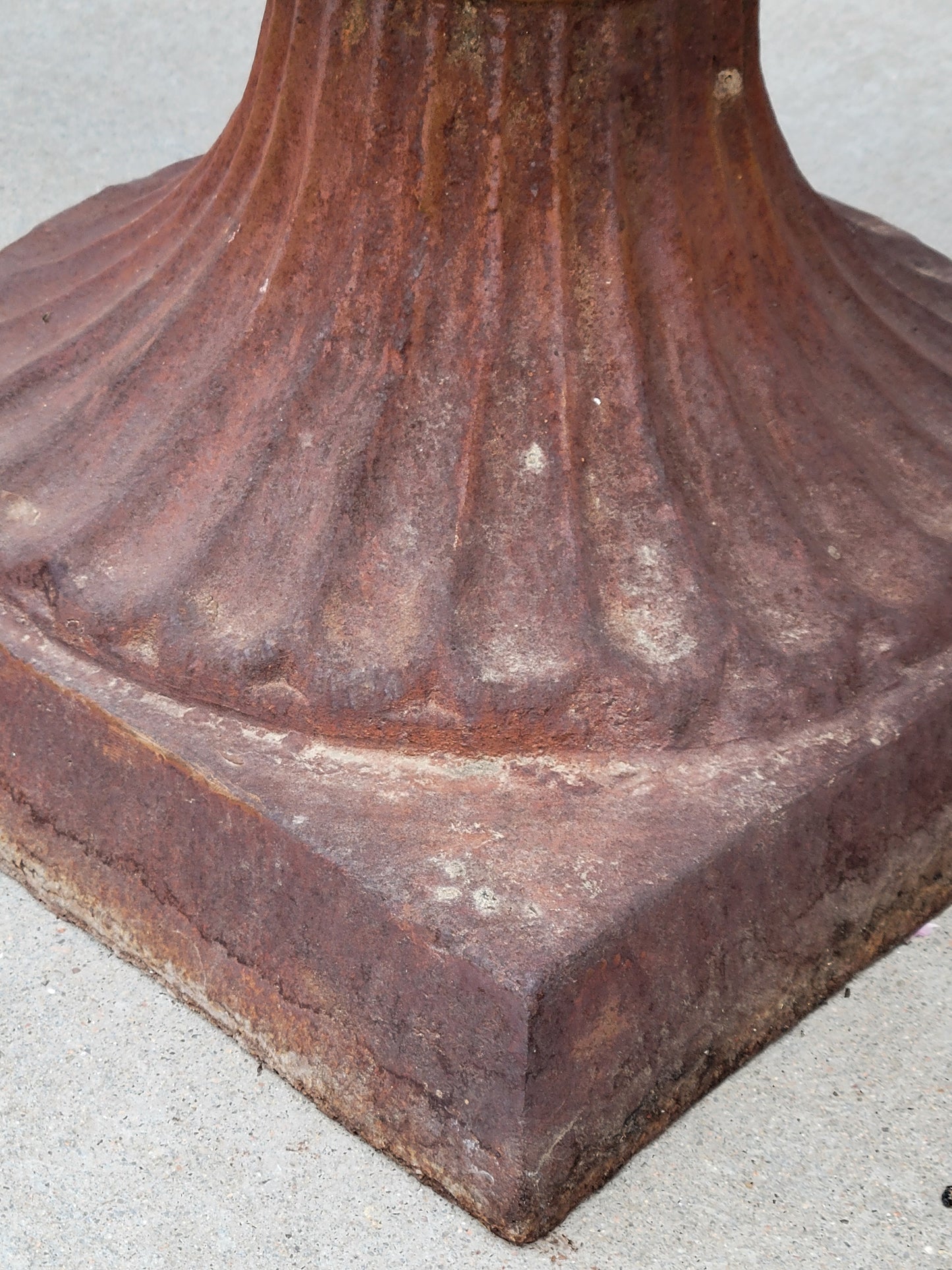 Vintage Cast Iron Monumental Classical Planters