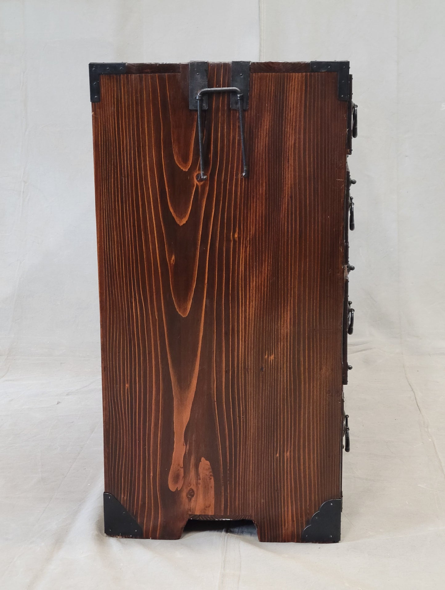 Antique Early 1900s Meiji Period Japanese Tansu Chest