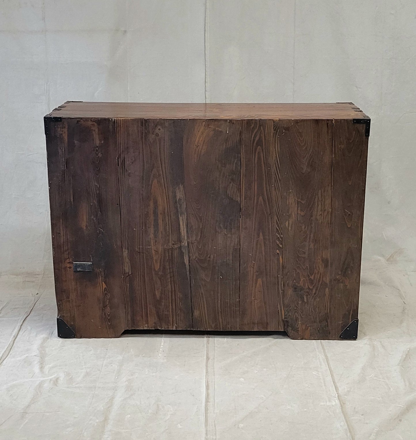 Antique Early 1900s Meiji Period Japanese Tansu Chest