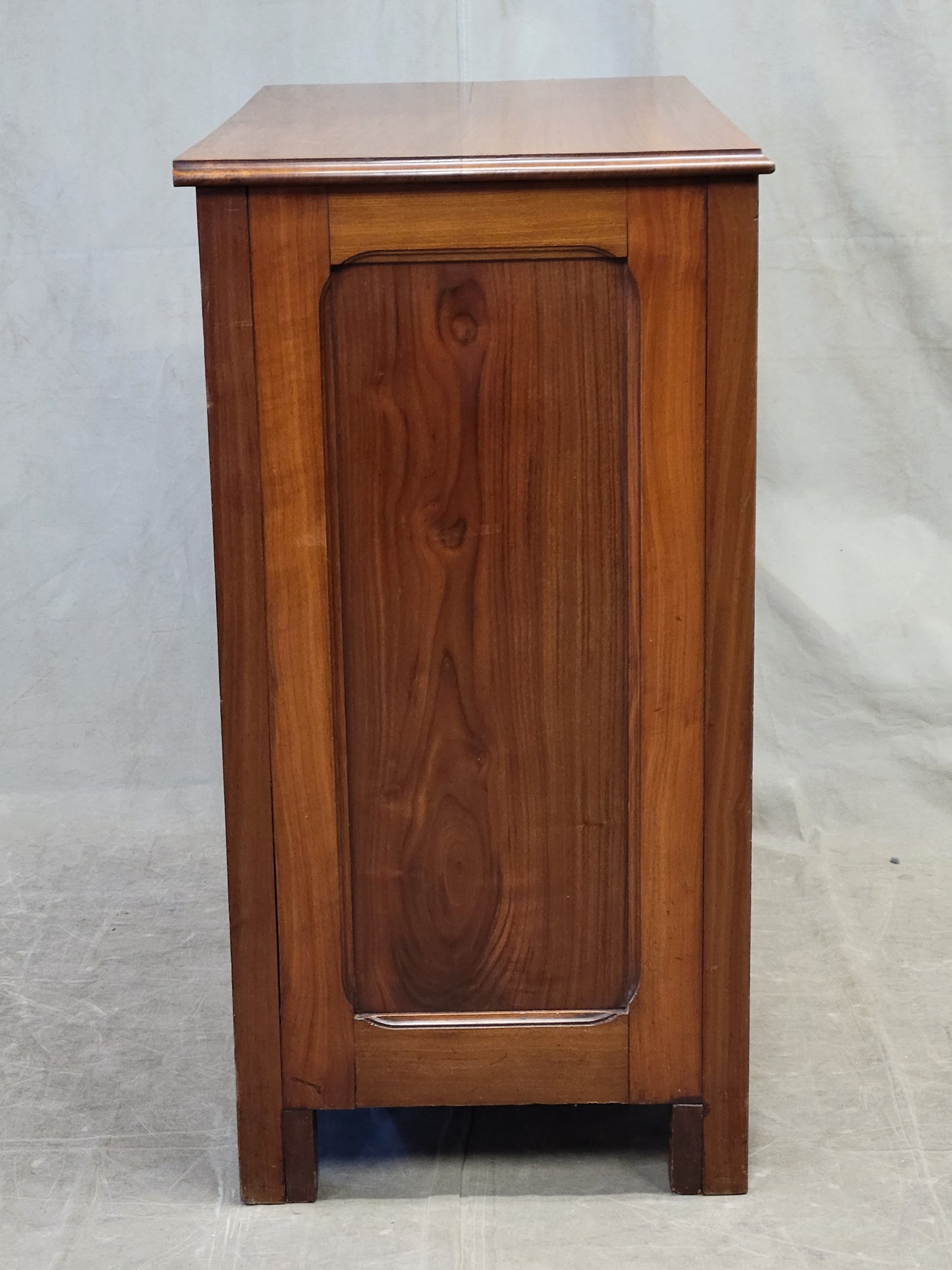 Antique Scottish or English Campaign Butler's Desk Chest of Drawers (CH)
