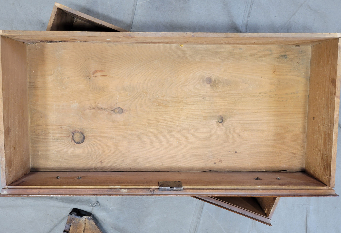 Antique 19th Century American Chippendale Cherry Chest of Drawers