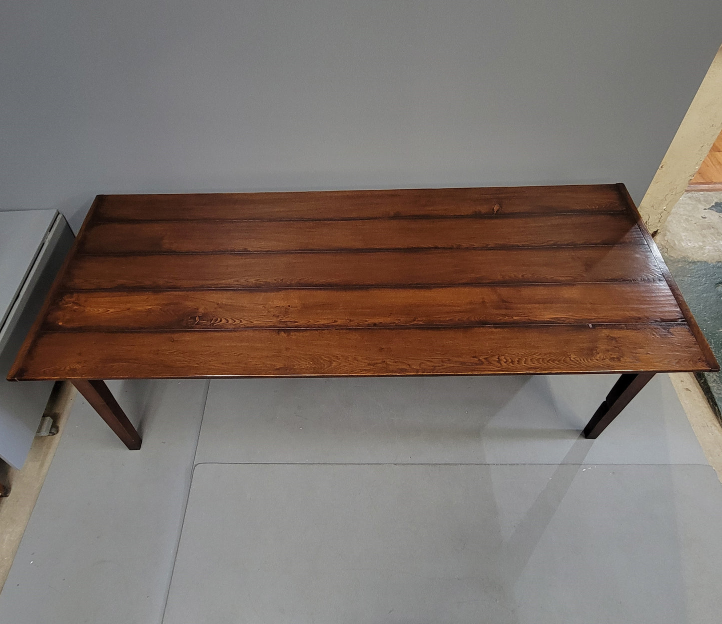 Vintage English Oak Farmhouse Table