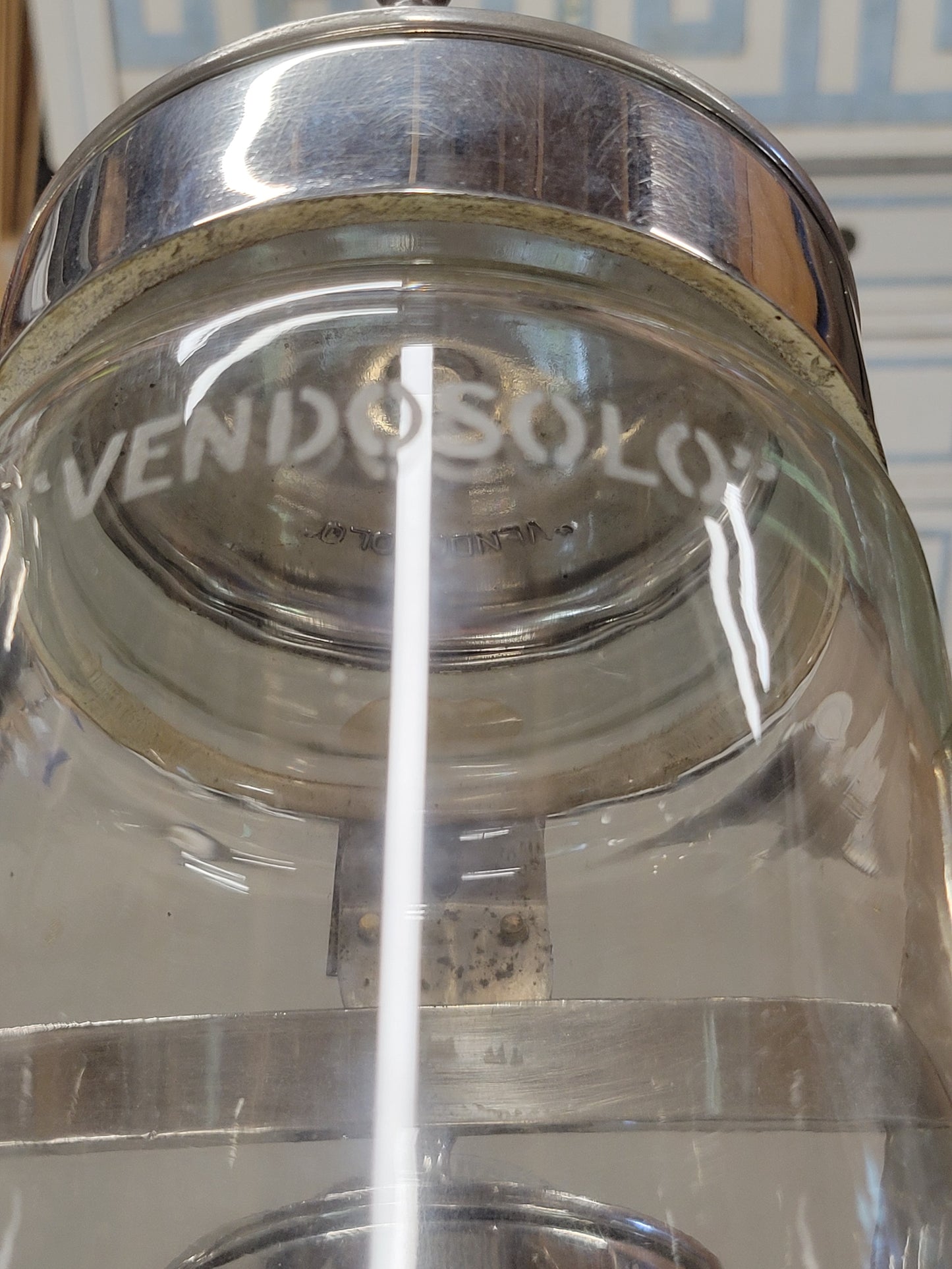 Antique 1920s Argentinian Vendosolo 18 Canister Candy Store Display (Caramelera)