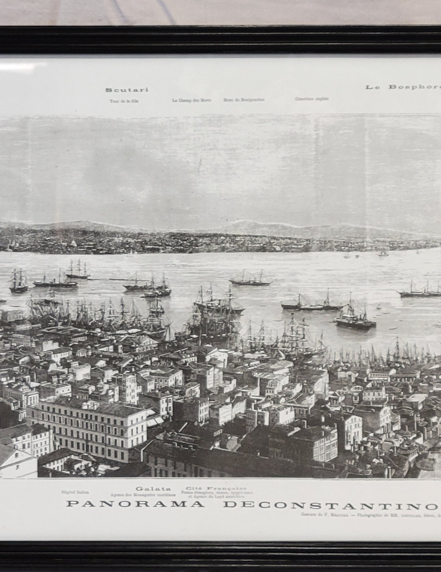 Panorama De Constantinople - Vue Prise De La Tour De Galata by F. Meaulle