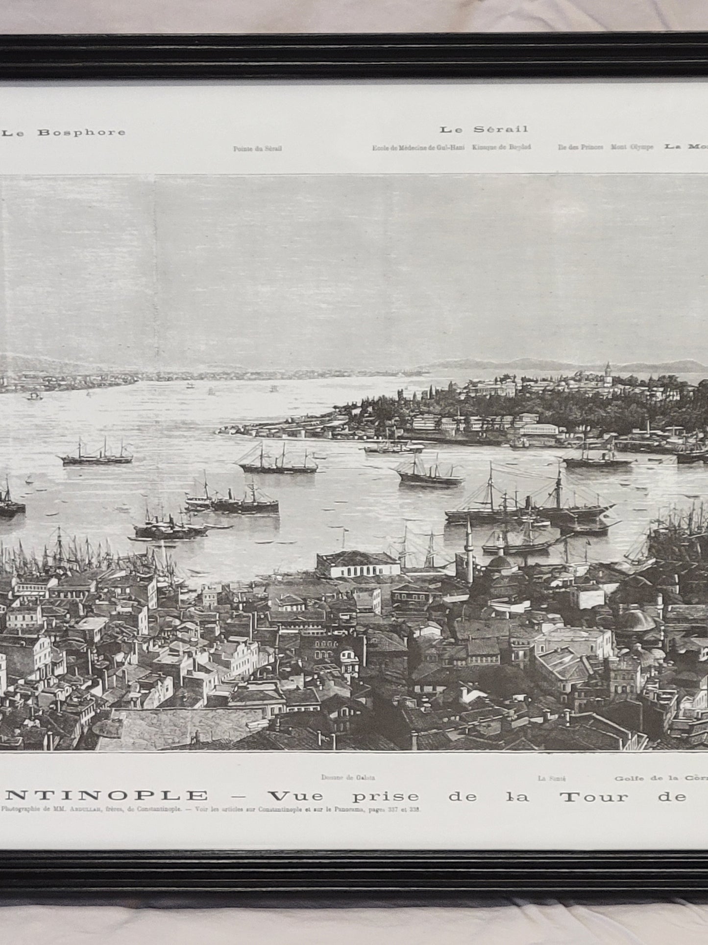 Panorama De Constantinople - Vue Prise De La Tour De Galata by F. Meaulle