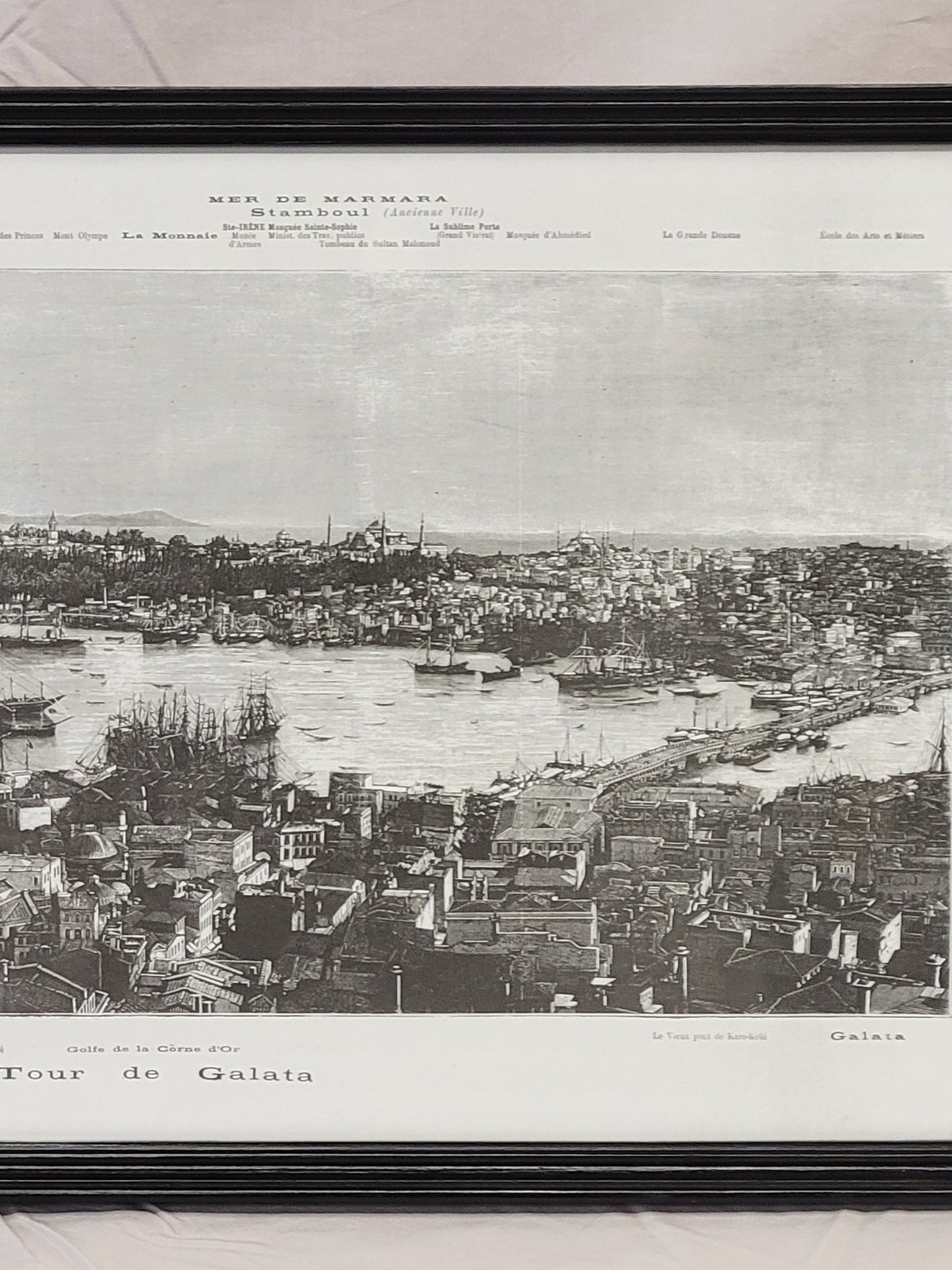 Panorama De Constantinople - Vue Prise De La Tour De Galata by F. Meaulle