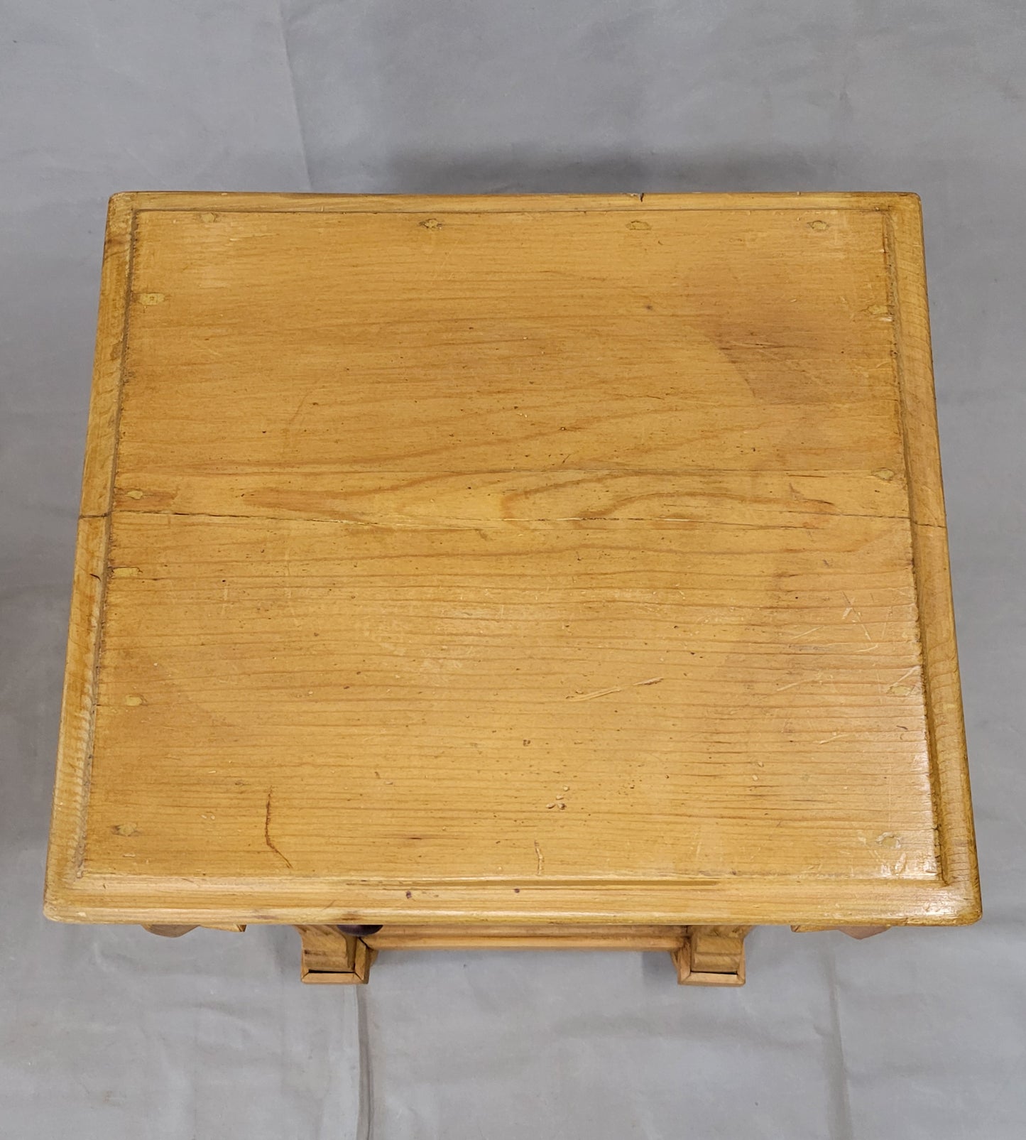 Antique Eastern European Pine Nightstands - a Near Pair