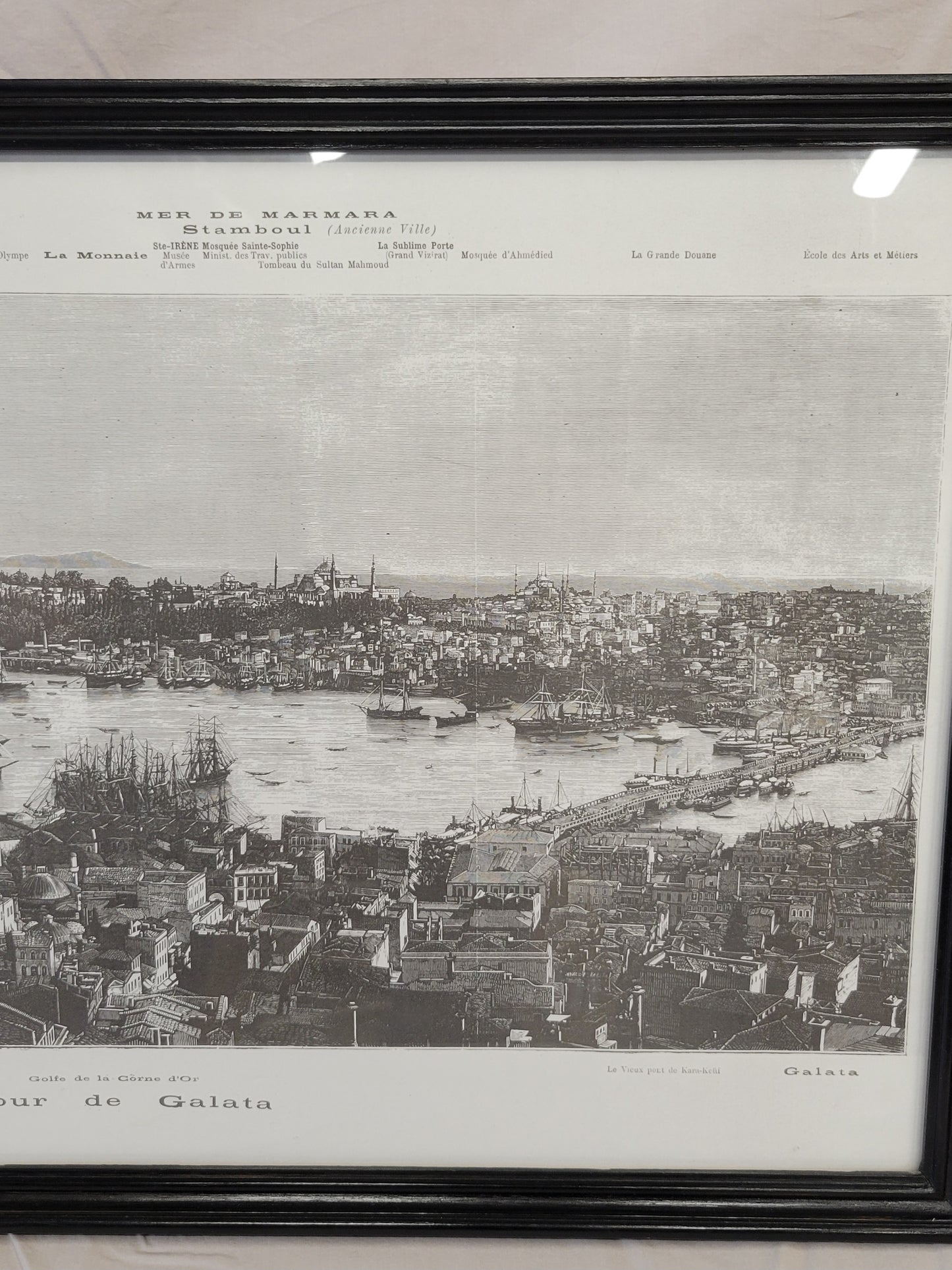 Panorama De Constantinople - Vue Prise De La Tour De Galata by F. Meaulle