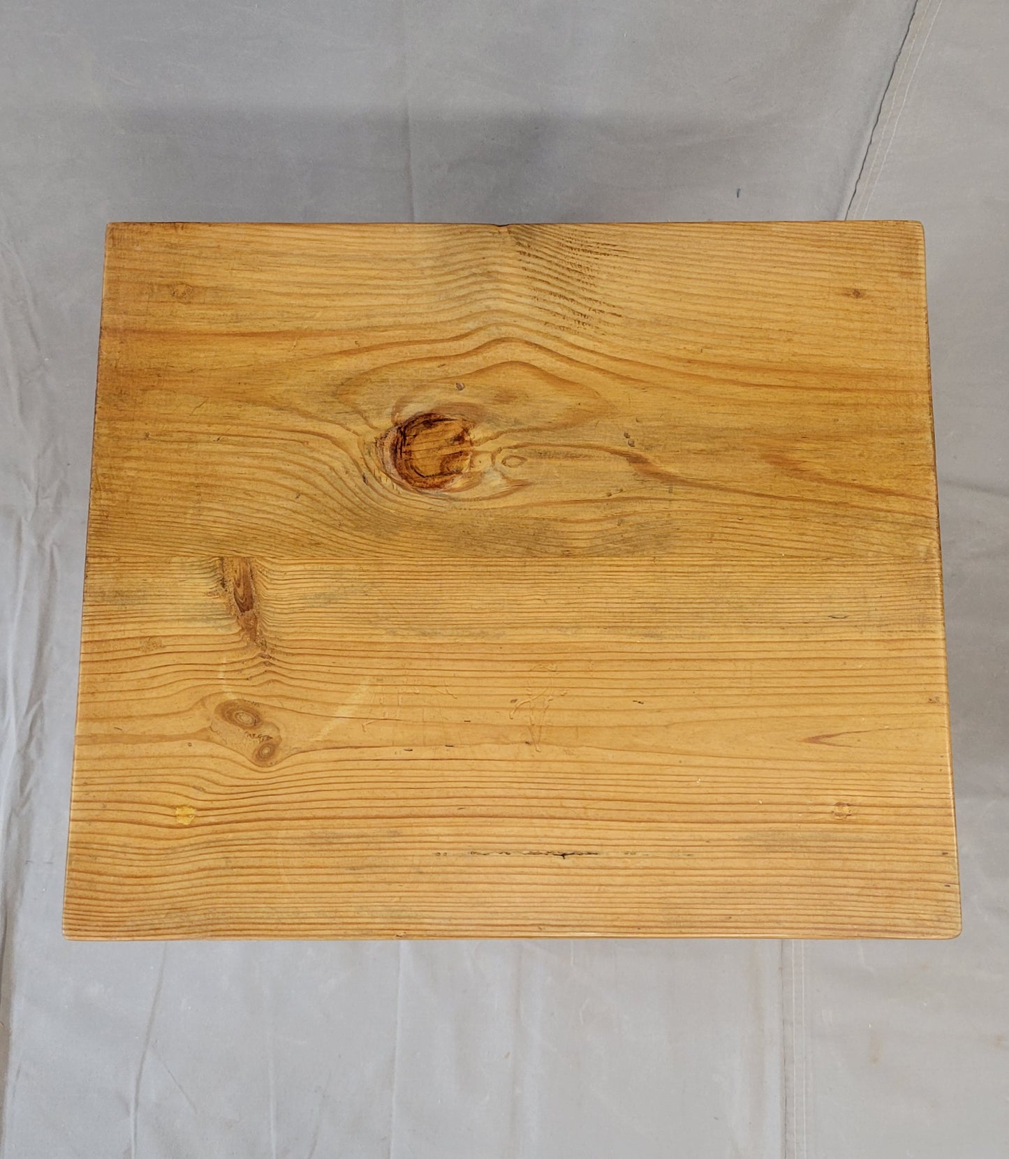 Antique Eastern European Pine Nightstands - a Near Pair