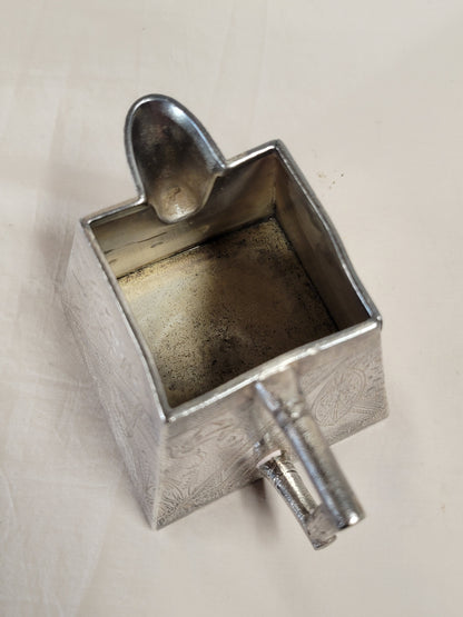 Antique James W. Tufts Boston Engraved Silverplate Aesthetic Movement Tea Set