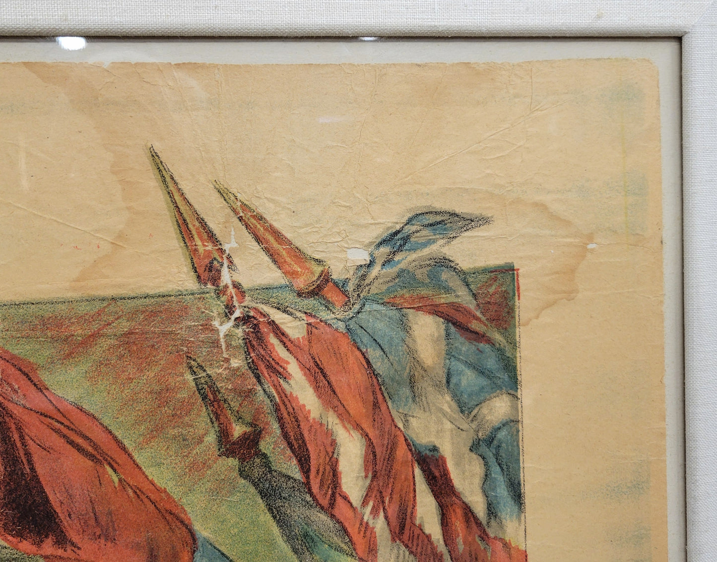 "L'Emprunt De La Defense Nationale" Ww1 Vintage Poster, by Jules Abel Faivre