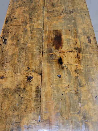 Antique Early 19th Century Chinese Red Lacquer Altar / Console Table