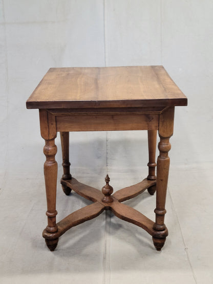 Antique Eastern European Pine and Beechwood Baker's Table Kitchen Island