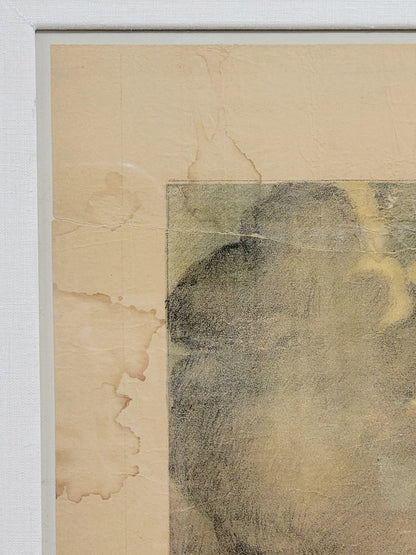 "L'Emprunt De La Defense Nationale" Ww1 Vintage Poster, by Jules Abel Faivre