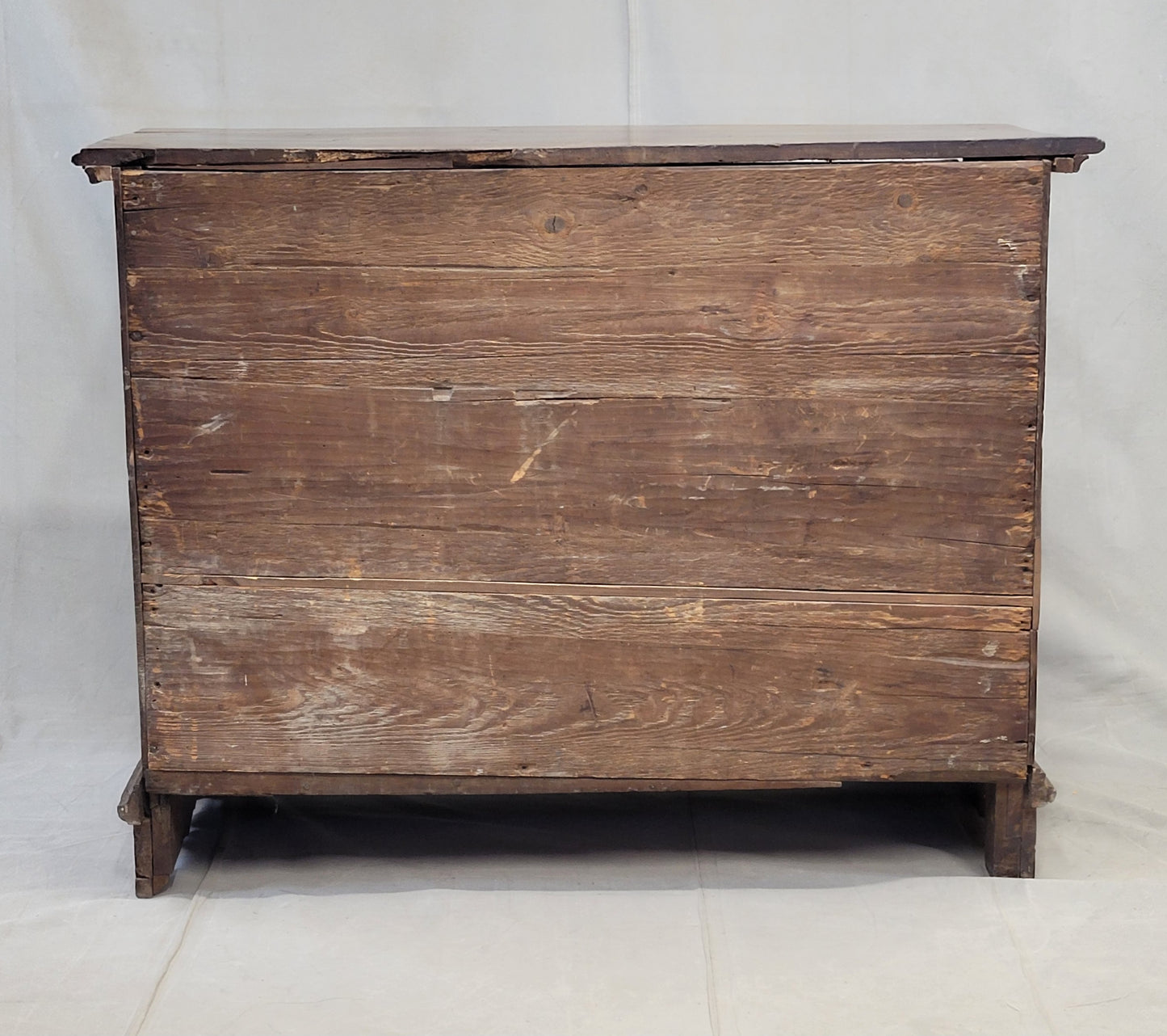 Antique 18th Century Italian (Bergamo, Lombardy) Burl Walnut Chest of Drawers