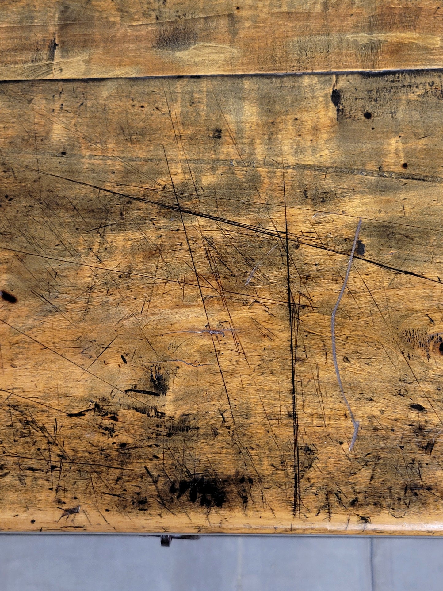 Antique Early 19th Century Chinese Red Lacquer Altar / Console Table