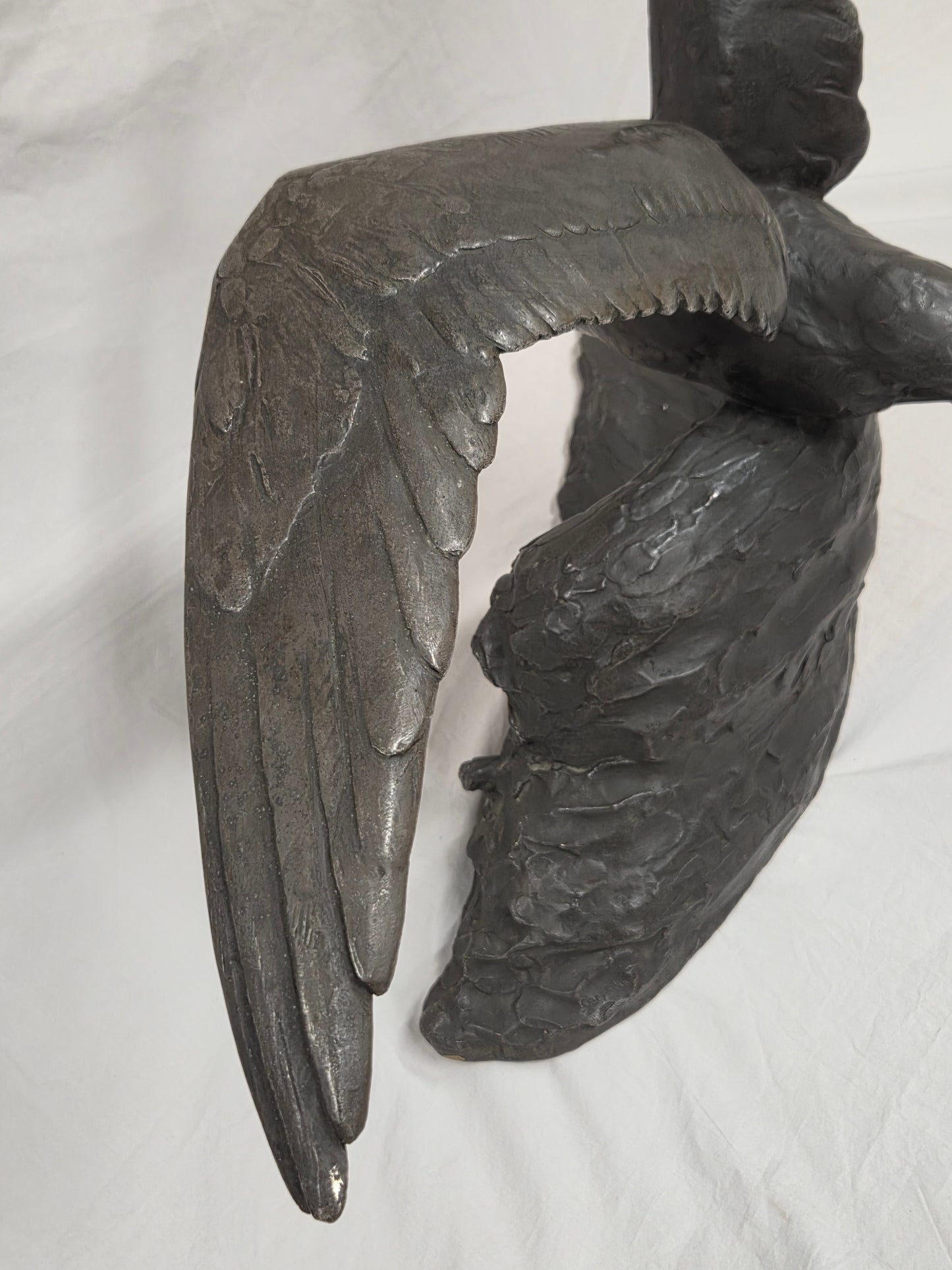 Albatross bronze sculpture, by French artist Maximilien Fiot (1886-1953)