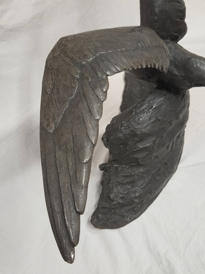 Albatross bronze sculpture, by French artist Maximilien Fiot (1886-1953)