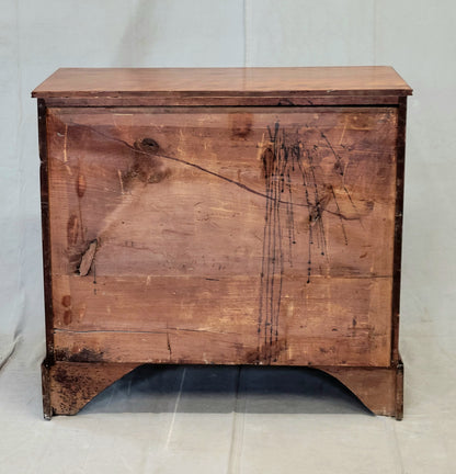 Antique 19th Century American Chippendale Cherry Chest of Drawers