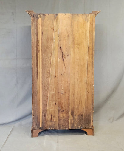 Antique 19th Century German Pine Single Door Armoire Wardrobe