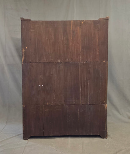Antique 1920s Japanese Three Piece Elm and Kiri Wood Isho Tansu Chest