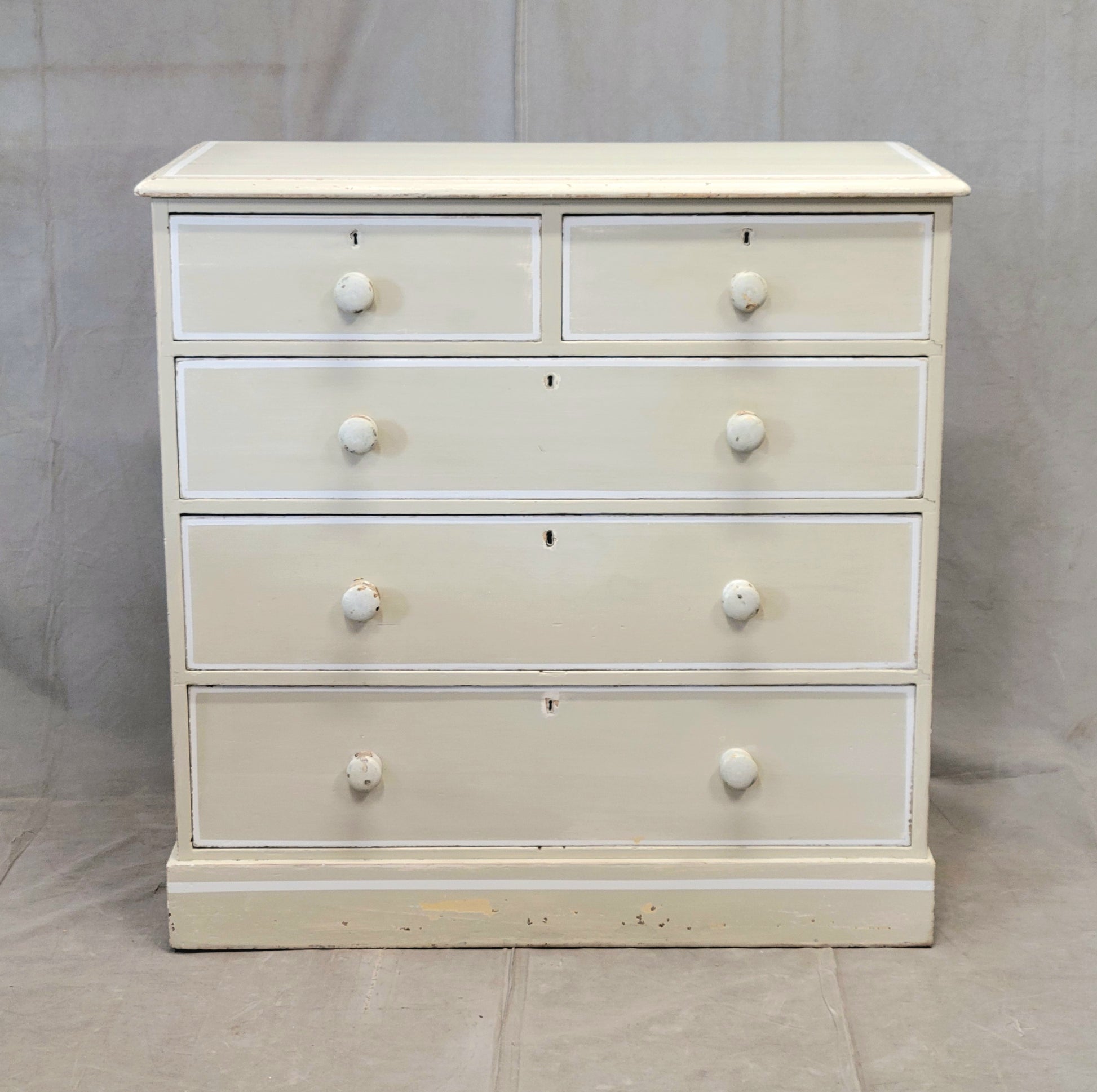 antique cream dresser Garvee 9 Drawer Dresser Rustic Farmhouse Handle Free Storage Cabinet with Anti Tip Vintage Cream in the Dressers department at Lowes.com