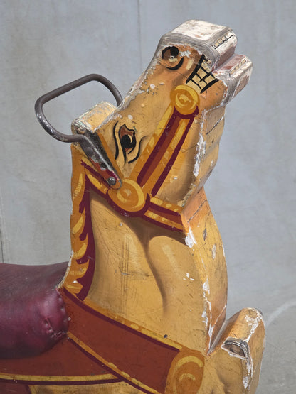 Vintage Circa 1930s English Fairground Carousel Horse, Attr. Orton & Spooner