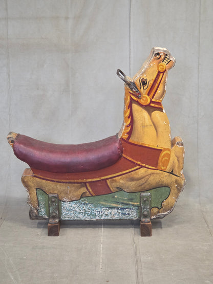Vintage Circa 1930s English Fairground Carousel Horse, Attr. Orton & Spooner