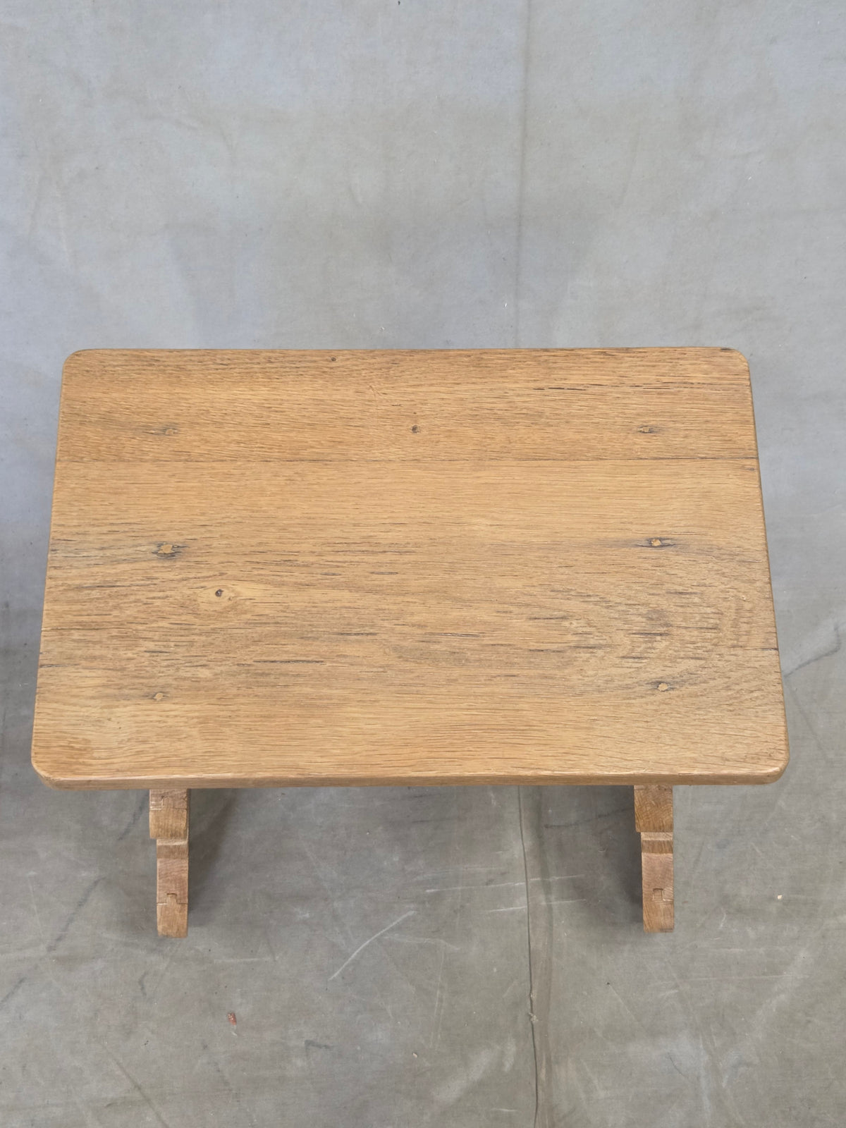 Antique Scandinavian Oak Stools