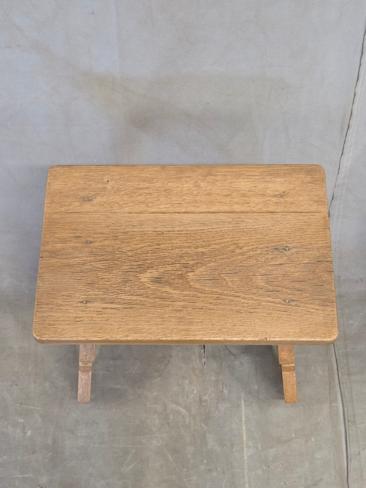 Antique Scandinavian Oak Stools