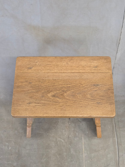 Antique Scandinavian Oak Stools