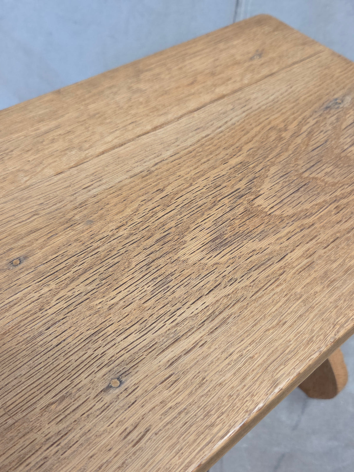 Antique Scandinavian Oak Stools