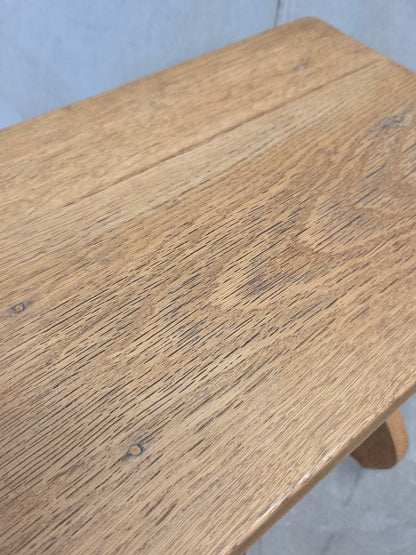 Antique Scandinavian Oak Stools