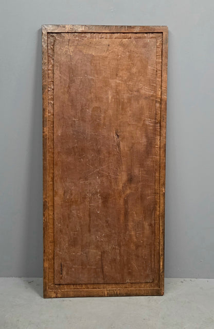 Vintage Old Teak Dining Table, C. 1940, Indonesia