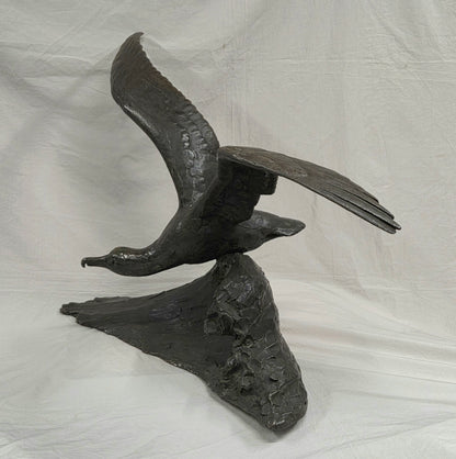 Albatross bronze sculpture, by French artist Maximilien Fiot (1886-1953)