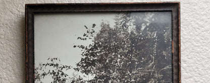 Antique Early 20th Century American Photograph of Woman Fishing