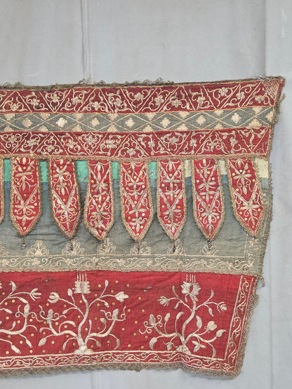 Antique Early 20th Century Sumatran Ceremonial Tirai Textile Hanging