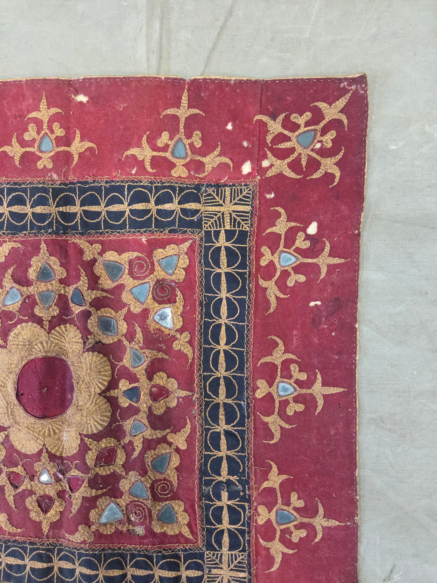 Antique Early 20th Century Ceremonial Cover from Sumatra, Indonesia
