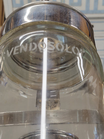 Antique 1920s Argentinian Vendosolo 18 Canister Candy Store Display (Caramelera)