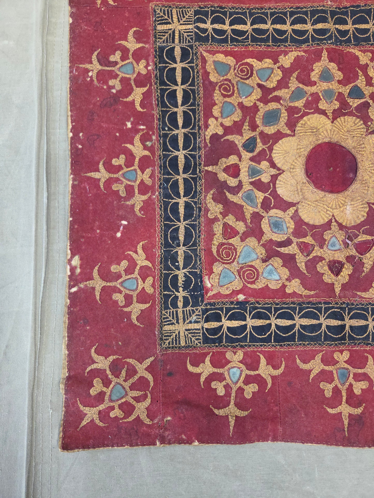 Antique Early 20th Century Ceremonial Cover from Sumatra, Indonesia