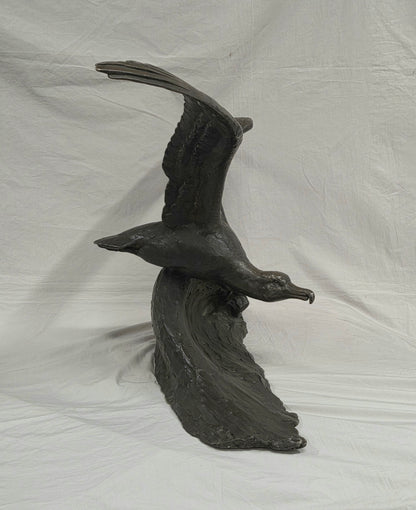Albatross bronze sculpture, by French artist Maximilien Fiot (1886-1953)