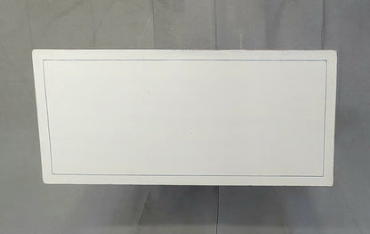 Antique English Painted Dresser Chest of Drawers With Greek Key Motif