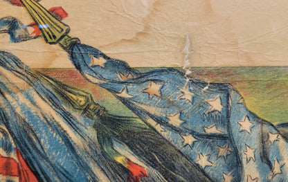 "L'Emprunt De La Defense Nationale" Ww1 Vintage Poster, by Jules Abel Faivre