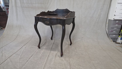 Antique 19th century Dutch Colonial Teak Baroque Writing Desk